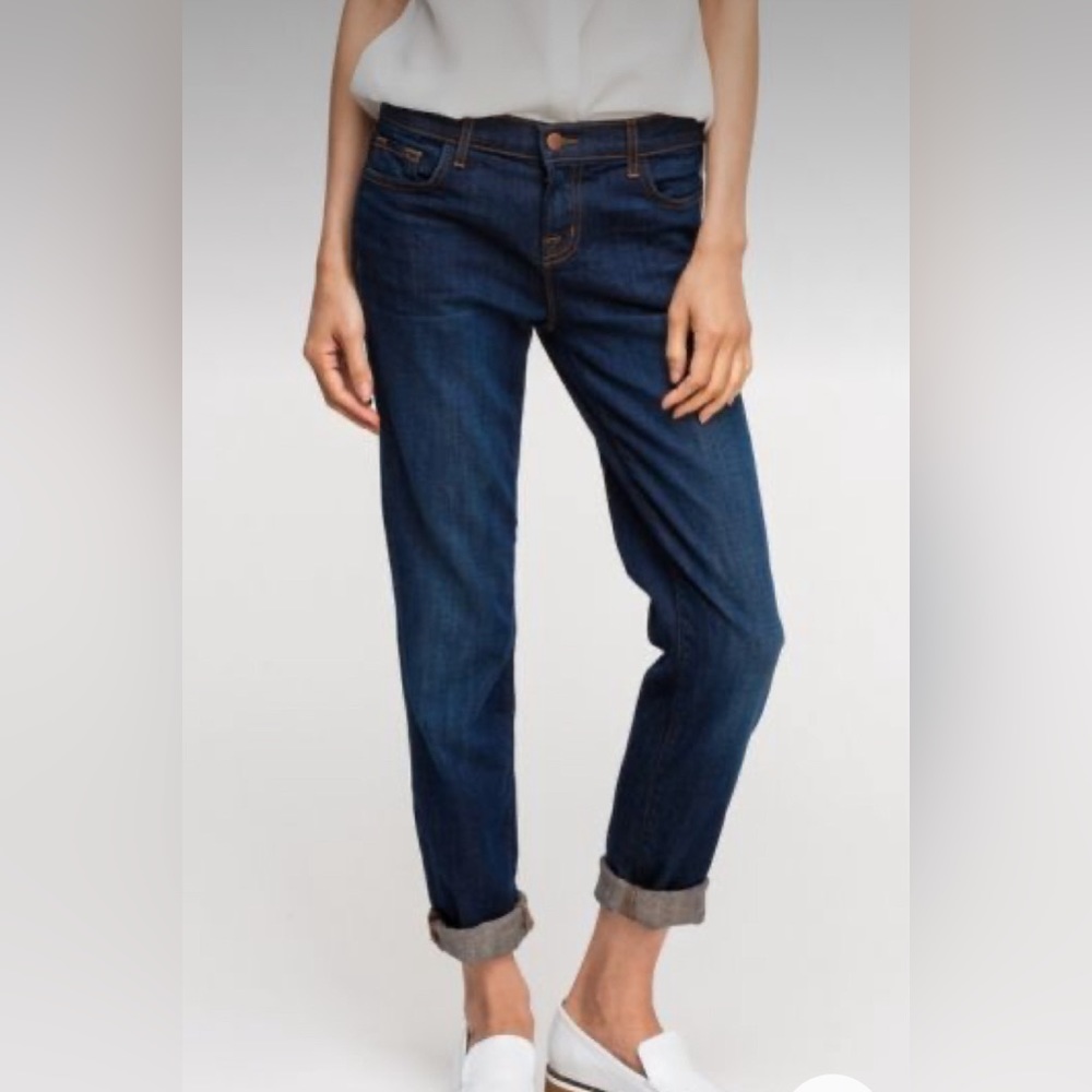 J Brand Jake Boyfriend Dark Side Jeans 28